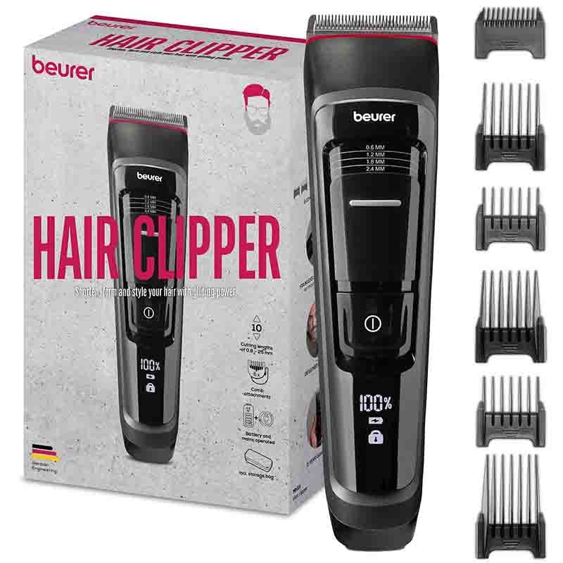 MN5X Hair Clipper 7 Attachments