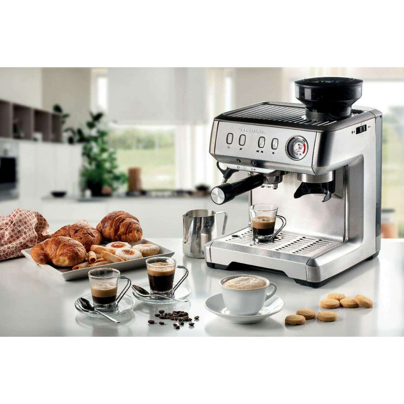 Metal Espresso Machine With Grinder Coffee Makers & Espresso Machines Metal Espresso Machine With Grinder Metal Espresso Machine With Grinder Ariete