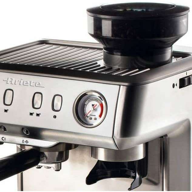 Metal Espresso Machine With Grinder Coffee Makers & Espresso Machines Metal Espresso Machine With Grinder Metal Espresso Machine With Grinder Ariete