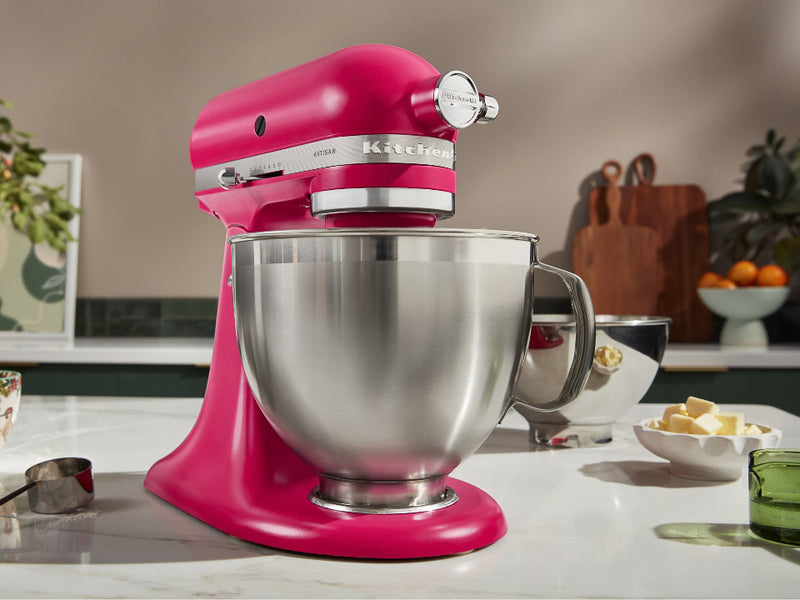 Artisan 4.7L -  Tilt Head Mixer,  Rose Hibiscus Cake Mixer Artisan 4.7L -  Tilt Head Mixer,  Rose Hibiscus Artisan 4.7L -  Tilt Head Mixer,  Rose Hibiscus KitchenAid