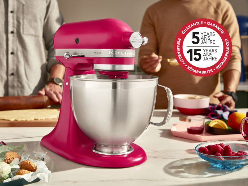 Artisan 4.7L -  Tilt Head Mixer,  Rose Hibiscus Cake Mixer Artisan 4.7L -  Tilt Head Mixer,  Rose Hibiscus Artisan 4.7L -  Tilt Head Mixer,  Rose Hibiscus KitchenAid