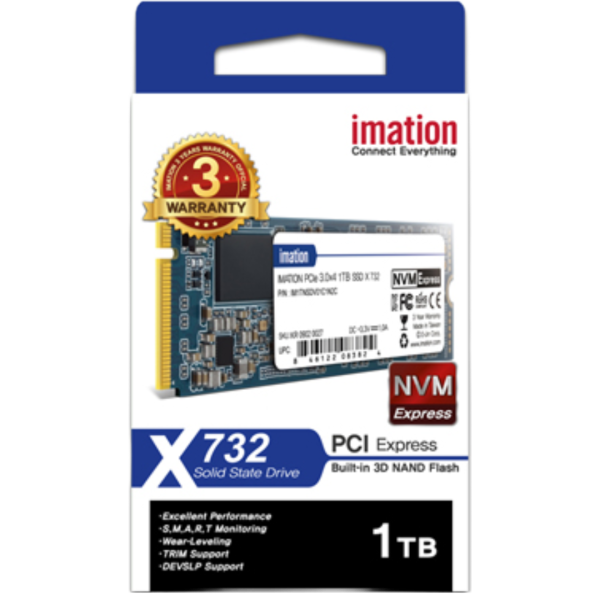 M.2 Ssd Disk 1Tb (Mod. X732) Nvme 2280, Gen 3.0 X4 Electronics M.2 Ssd Disk 1Tb (Mod. X732) Nvme 2280, Gen 3.0 X4 M.2 Ssd Disk 1Tb (Mod. X732) Nvme 2280, Gen 3.0 X4 Imation