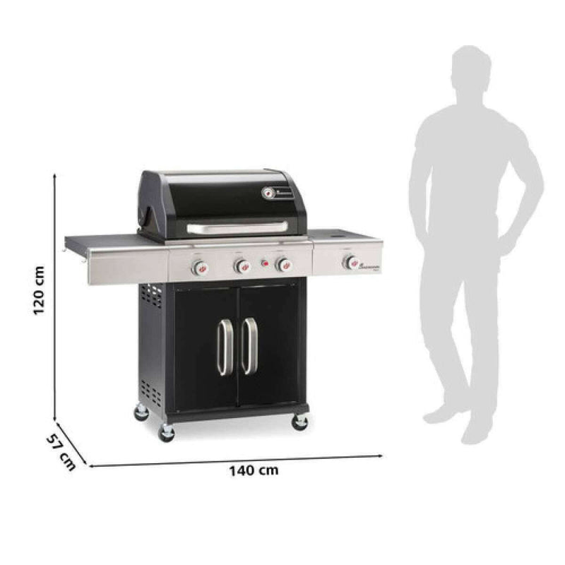 TRITON Flex 3.1- 3 Burner Premium Gas BBQ Outdoor Barbque TRITON Flex 3.1- 3 Burner Premium Gas BBQ TRITON Flex 3.1- 3 Burner Premium Gas BBQ Landmann