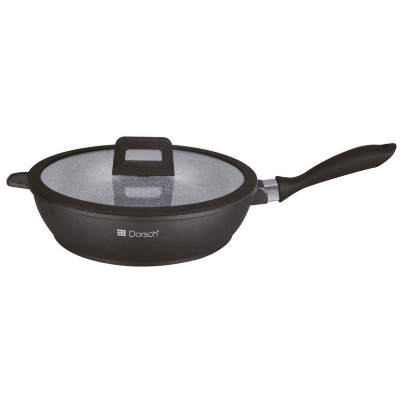 Ceramic Deep Frypan with Lid Frying pan Ceramic Deep Frypan with Lid Ceramic Deep Frypan with Lid Dorsch