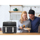 9 Liter Double basket Air Fryer Air Fryers 9 Liter Double basket Air Fryer 9 Liter Double basket Air Fryer Beper