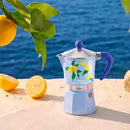Rainbow 3-Cup Lemon Moka Pot coffee maker Rainbow 3-Cup Lemon Moka Pot Rainbow 3-Cup Lemon Moka Pot Bialetti
