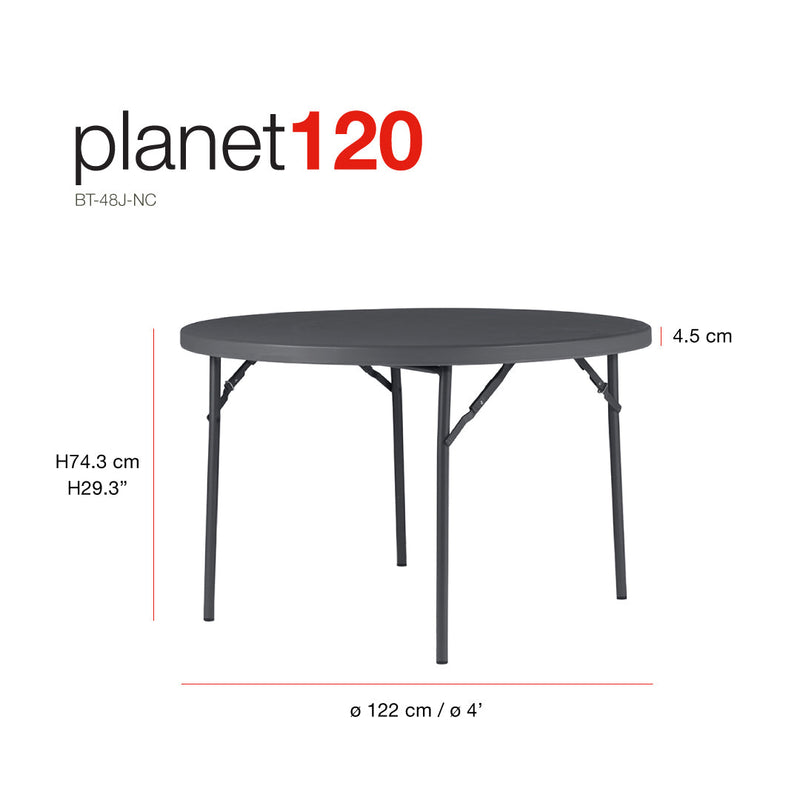 New Zown Planet120 Foldable Round Table Tables New Zown Planet120 Foldable Round Table New Zown Planet120 Foldable Round Table newzone