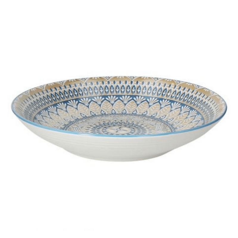 Deep Round Serving Platter - Casablanca Bowls Deep Round Serving Platter - Casablanca Deep Round Serving Platter - Casablanca Tognana