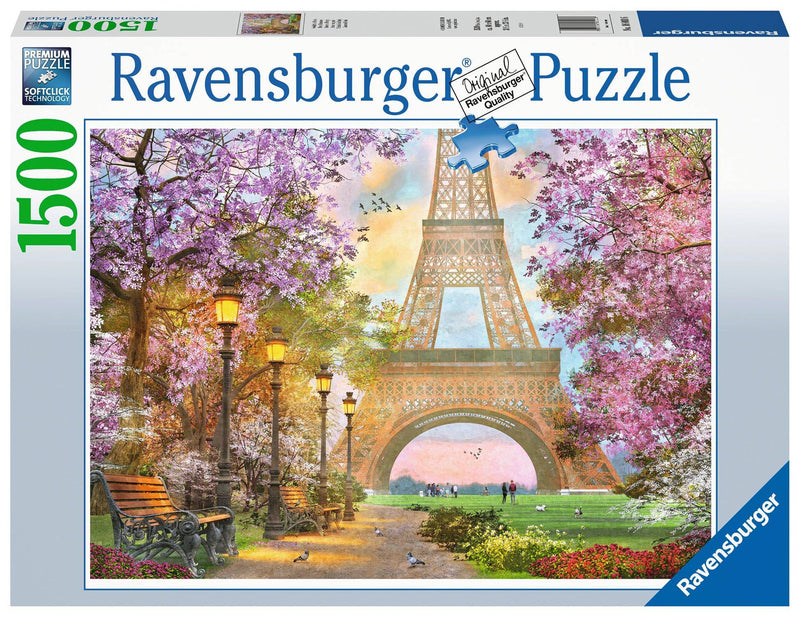 1500 Pieces Puzzle, Paris Romance puzzle 1500 Pieces Puzzle, Paris Romance 1500 Pieces Puzzle, Paris Romance Ravensburger