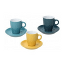 The German Outlet, Tognana, Relief Maya - Cups & Saucers Set of 6
