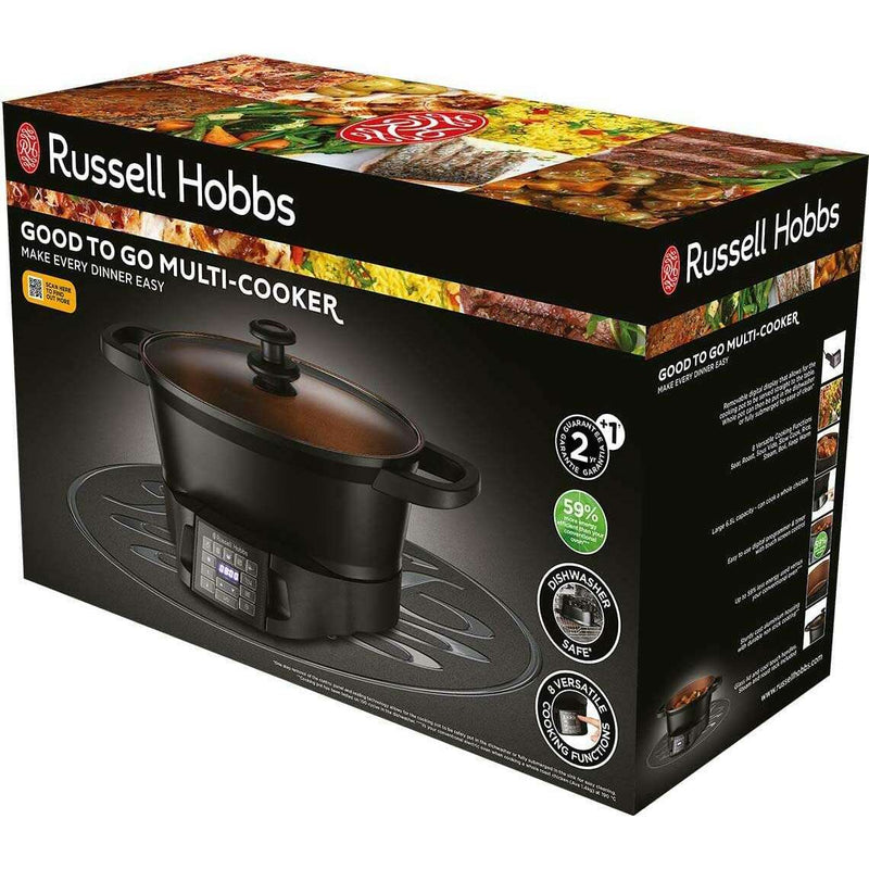 Good-to-Go Multi-cooker Food Cookers & Steamers Good-to-Go Multi-cooker Good-to-Go Multi-cooker Russell Hobbs