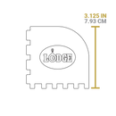 LODGE Grill Pan Scrapers Cast Iron LODGE Grill Pan Scrapers LODGE Grill Pan Scrapers Lodge