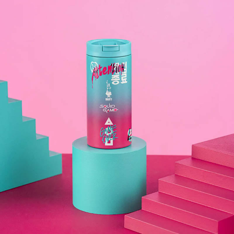 Thermal Mug Squid Game 360ML Stainless Steel Flask Thermal Mug Squid Game 360ML Thermal Mug Squid Game 360ML Bialetti