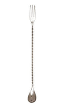 The German Outlet, The Chefs Warehouse By MG, Barspoon with fork Cocktail -  L.50cm