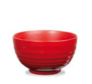 The German Outlet, The Chefs Warehouse By MG, Nuts/Appetizer/Serving/Salad Bowl - Red Glaze Ripple