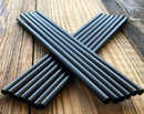 CORN Straw Black Ecological PLA D 8mm H 15cm (Pack of 150pcs)  CORN Straw Black Ecological PLA D 8mm H 15cm (Pack of 150pcs) CORN Straw Black Ecological PLA D 8mm H 15cm (Pack of 150pcs) The Chefs Warehouse By MG