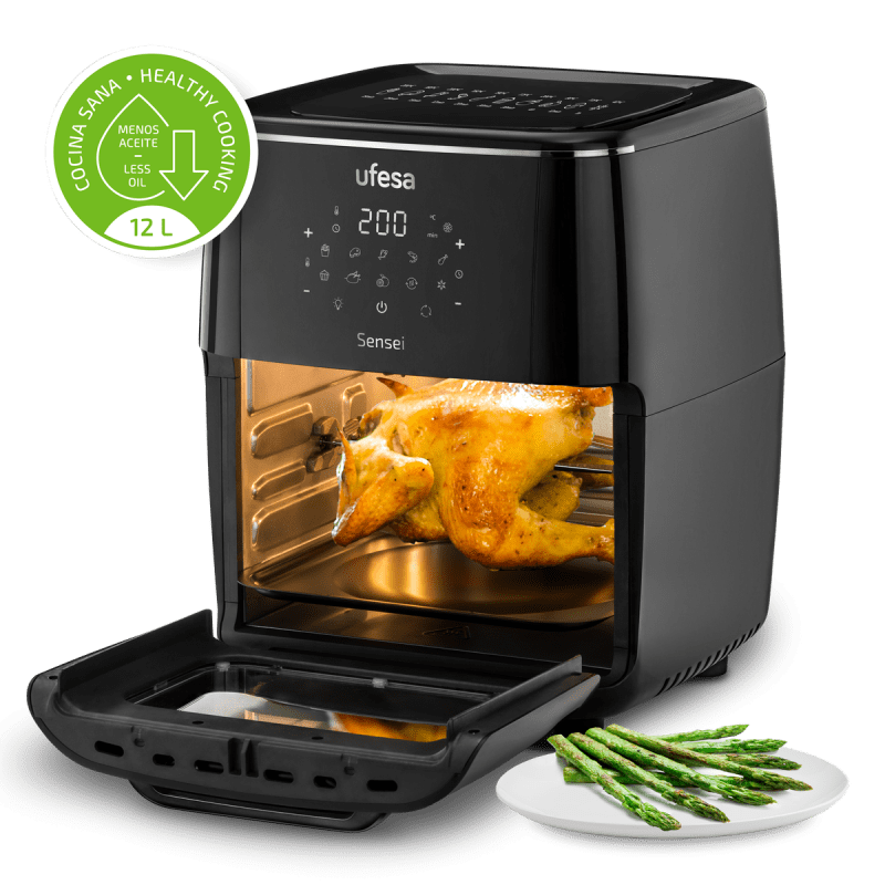 12L Digital Air Fryer, 1700w Sensei Air Fryer 12L Digital Air Fryer, 1700w Sensei 12L Digital Air Fryer, 1700w Sensei Ufesa