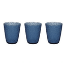 The German Outlet, Tognana, Set of 3 Glasses Blue
