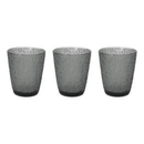 The German Outlet, Tognana, Set of 3 Glasses Grigio