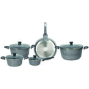The German Outlet, Tognana, Set of 12 Saucepans and Pans, Aluminium