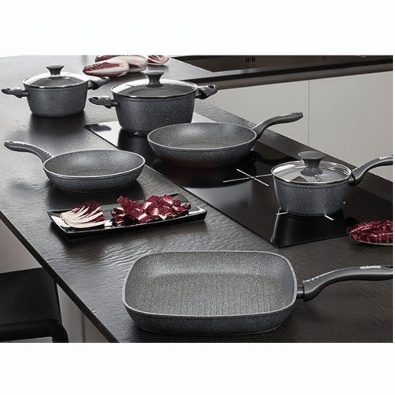 Mythos Line-Cooking Set-9 Pieces Cooking Pot Mythos Line-Cooking Set-9 Pieces Mythos Line-Cooking Set-9 Pieces Tognana