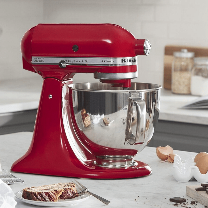 4.8 Liter Artisan Stand Mixer, Empire Red Cake Mixer 4.8 Liter Artisan Stand Mixer, Empire Red 4.8 Liter Artisan Stand Mixer, Empire Red KitchenAid