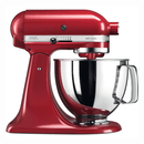 The German Outlet, KitchenAid, 4.8 Liter Artisan Stand Mixer, Empire Red