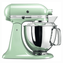 The German Outlet, KitchenAid, 4.8L Artisan Stand Mixer Pistachio + Pouring Shield & Extra Bowl