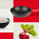 The German Outlet, Pal, Red Series-Wok Pan