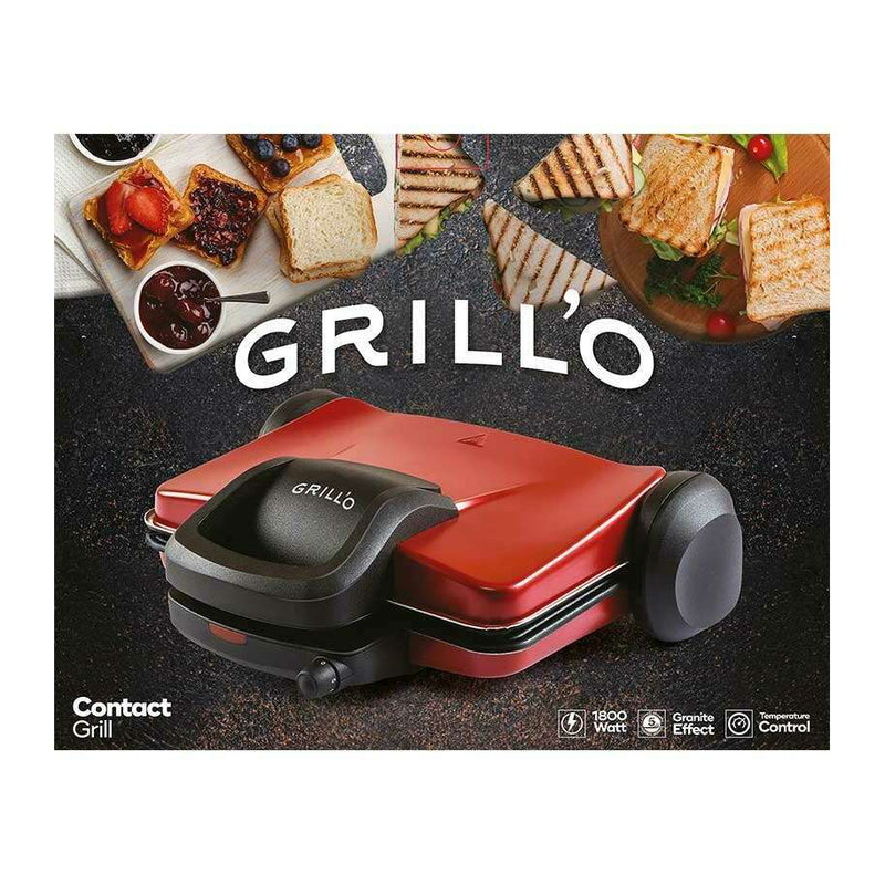 Red Grill With Removable Plates contact grill Red Grill With Removable Plates Red Grill With Removable Plates GRILL'O