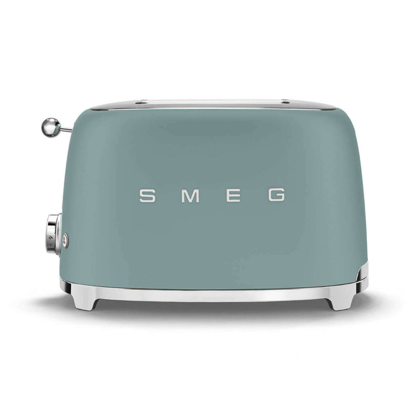 Toaster 2 slice, Emerald Green Matt Toasters Toaster 2 slice, Emerald Green Matt Toaster 2 slice, Emerald Green Matt Smeg