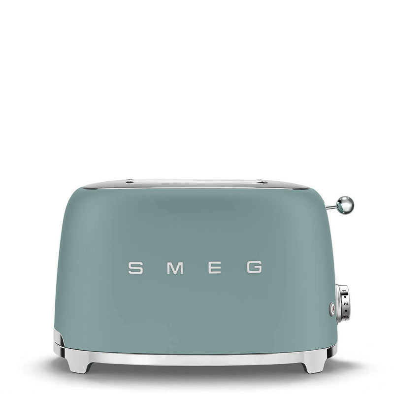 Toaster 2 slice, Emerald Green Matt Toasters Toaster 2 slice, Emerald Green Matt Toaster 2 slice, Emerald Green Matt Smeg