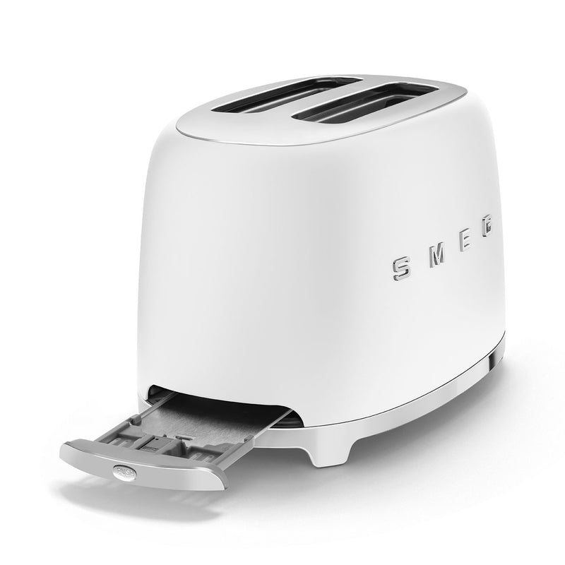 Toaster 2 slice, White Toasters Toaster 2 slice, White Toaster 2 slice, White Smeg