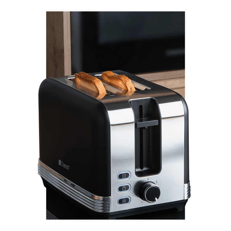 Black Toaster With Crumbs Collector Tray Toasters Black Toaster With Crumbs Collector Tray Black Toaster With Crumbs Collector Tray Dorsch