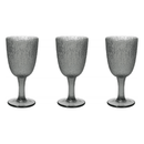 The German Outlet, Tognana, Set Of 3 Glasses - Grey