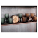 The German Outlet, Tognana, Set Of 3 Goblets - Green