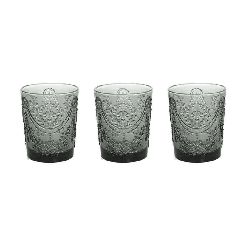 Set of 3 glasses Savoia - 320 ml Glass cups Set of 3 glasses Savoia - 320 ml Set of 3 glasses Savoia - 320 ml Tognana