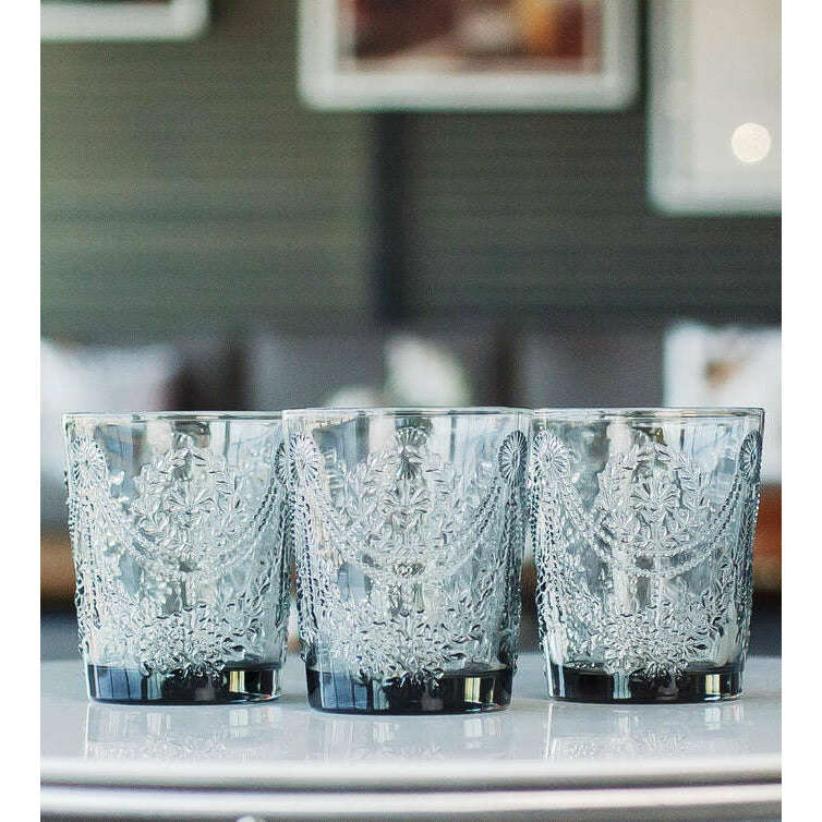 Set of 3 glasses Savoia - 320 ml Glass cups Set of 3 glasses Savoia - 320 ml Set of 3 glasses Savoia - 320 ml Tognana