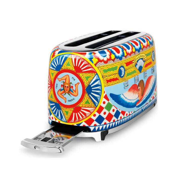 SICILY IS MY LOVE - 4 Slice Toaster Dolce&Gabbana Toasters SICILY IS MY LOVE - 4 Slice Toaster Dolce&Gabbana SICILY IS MY LOVE - 4 Slice Toaster Dolce&Gabbana Smeg