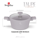 Forged Aluminum Casserole, Taupe