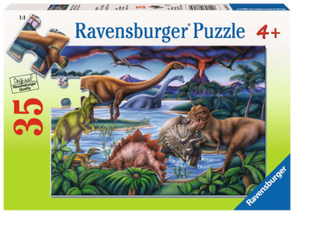 35 Pieces Puzzle, -Rex Terror puzzle Kids 35 Pieces Puzzle, -Rex Terror 35 Pieces Puzzle, -Rex Terror Ravensburger