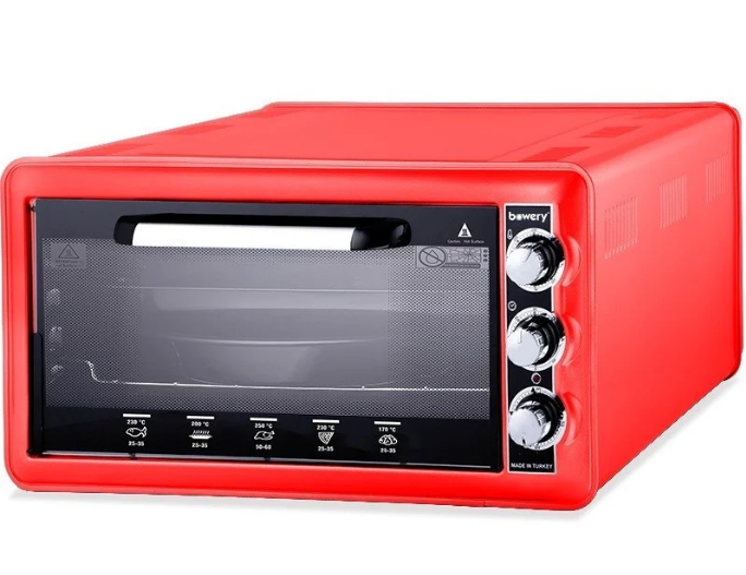 Electric Oven, Red Ovens Electric Oven, Red Electric Oven, Red Bowery