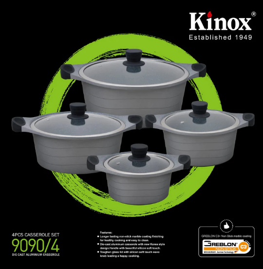 Granite Cooking Pot- Set of 4 cookware Granite Cooking Pot- Set of 4 Granite Cooking Pot- Set of 4 Kinox