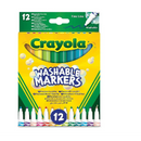 12x Washable Markers Fine Line Art & Crafts 12x Washable Markers Fine Line 12x Washable Markers Fine Line Crayola