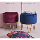 Velvet Pouf Home decor Velvet Pouf Velvet Pouf Tognana