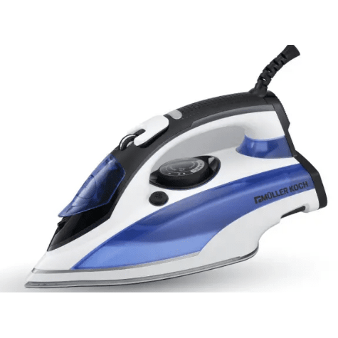 Steam Iron – Double Soleplates – 3000W Ironing Machine Steam Iron – Double Soleplates – 3000W Steam Iron – Double Soleplates – 3000W Muller Koch