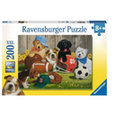 200 Pieces Puzzle, Let's Play Ball puzzle Kids 200 Pieces Puzzle, Let's Play Ball 200 Pieces Puzzle, Let's Play Ball Ravensburger
