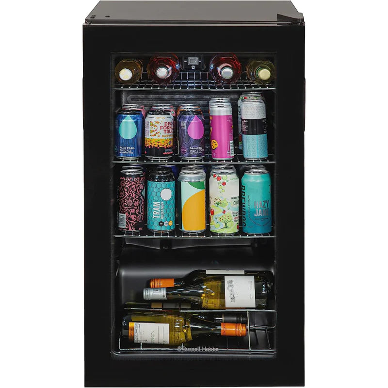 Freestanding Bottles Cooler Fridge, Black Wine Cooler Freestanding Bottles Cooler Fridge, Black Freestanding Bottles Cooler Fridge, Black Joseph Joseph + Russell Hobbs