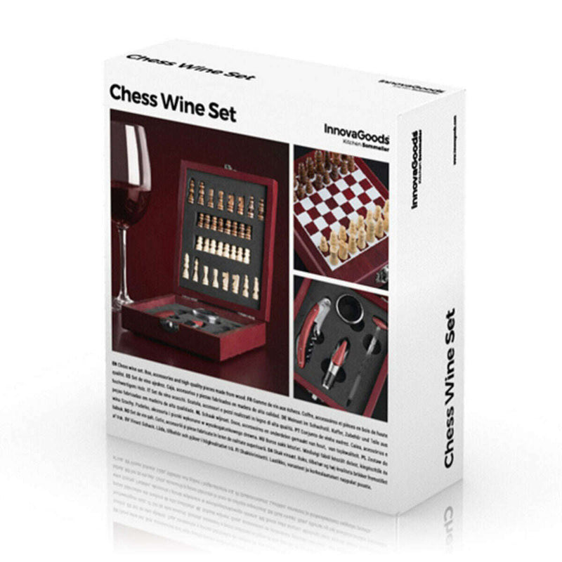 Chess Wine Set - 37 Pieces Board Games Chess Wine Set - 37 Pieces Chess Wine Set - 37 Pieces InnovaGoods