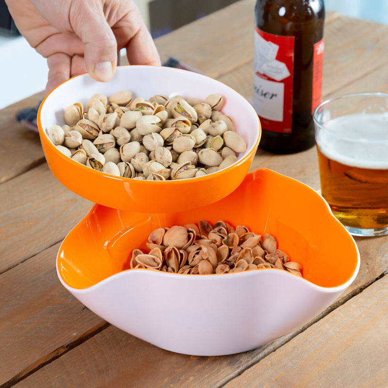 2-in-1 Snack Bowl appetizer Bowl 2-in-1 Snack Bowl 2-in-1 Snack Bowl InnovaGoods